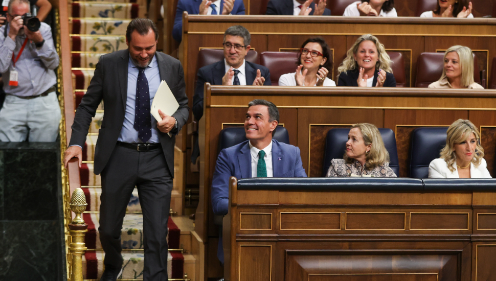 Sánchez le pidió  a Puente que interviniese y este escribió el discurso hace semanas