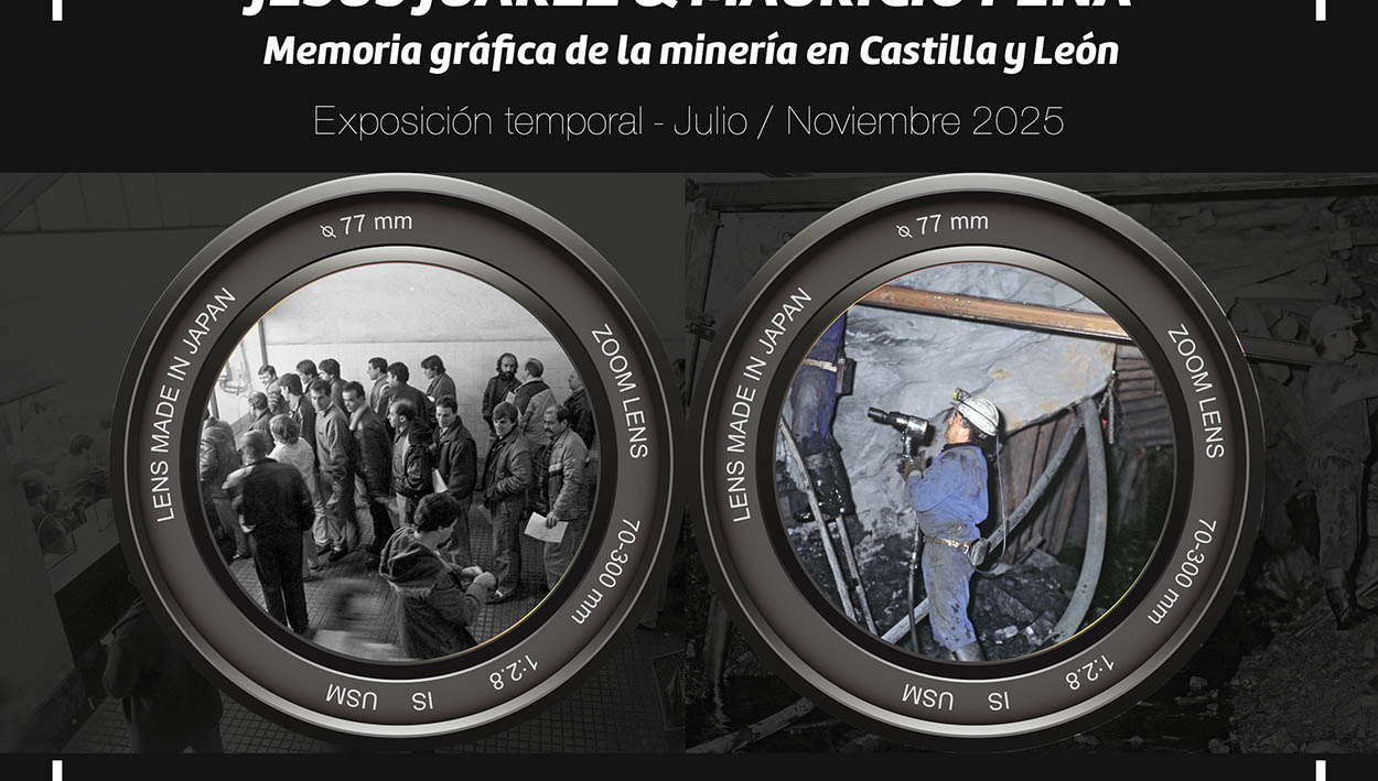 Reconocimiento a la labor de Jesús Juárez y Mauricio Peña, memoria gráfica de la minería en Castilla y León