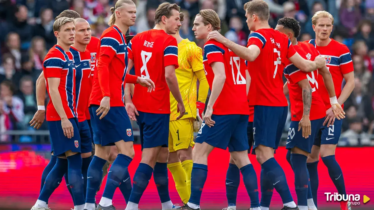 La selección de Noruega. Foto: Norges Fotballforbund