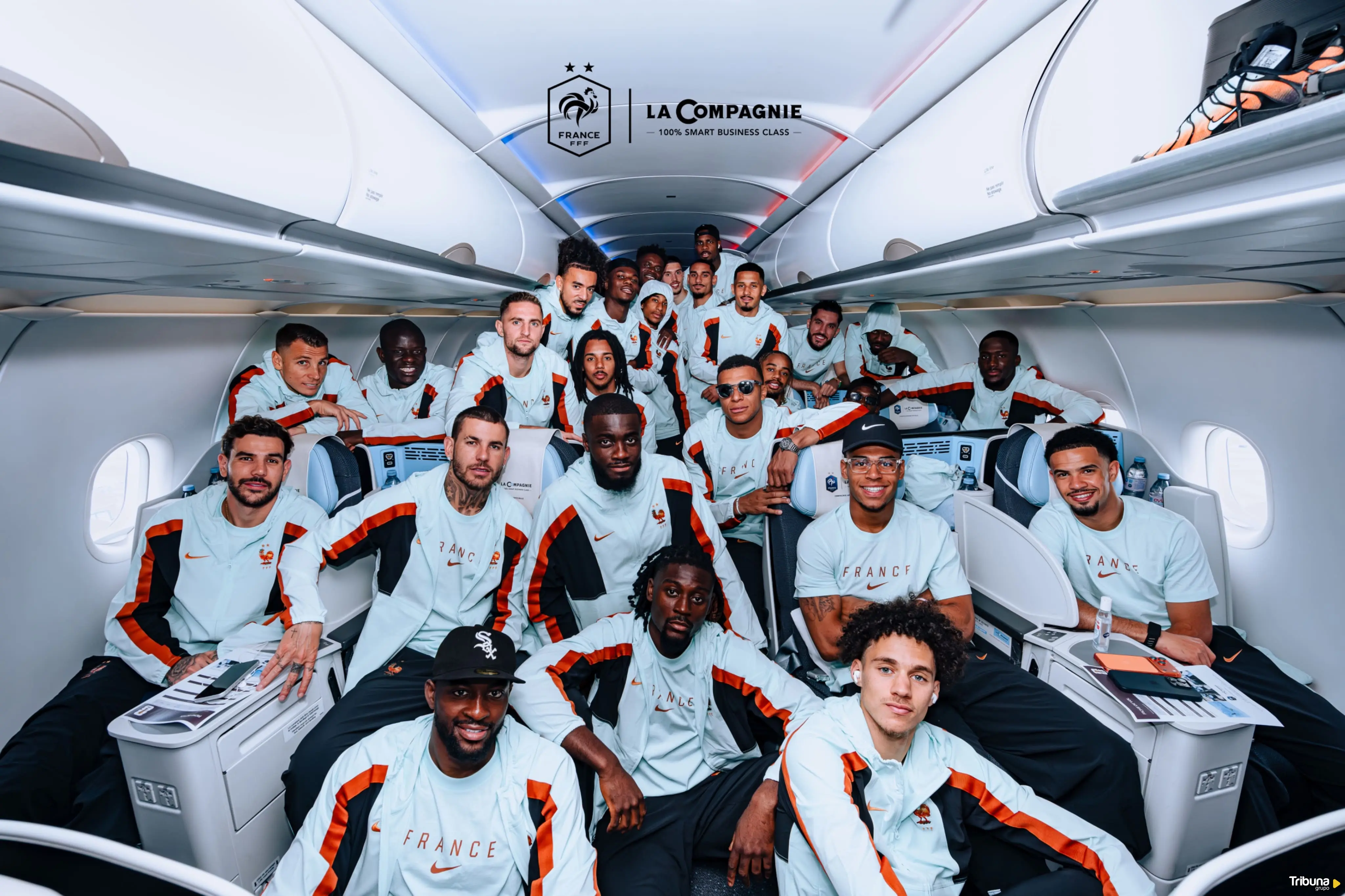 Francia pone rumbo al Mundial. Foto: Equipe de France