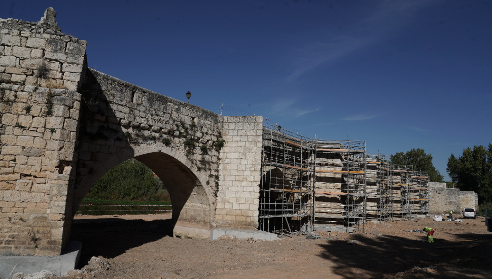 Las obras del puente de Simancas terminarán a finales de 2024 tras una inversión de 1,2 millones