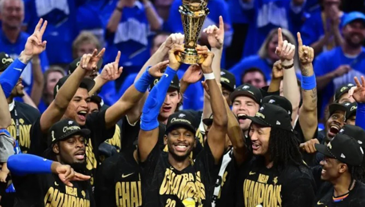 Los Thunder conquistan su primer anillo ante unos Pacers quebrados por la lesión de Haliburton 