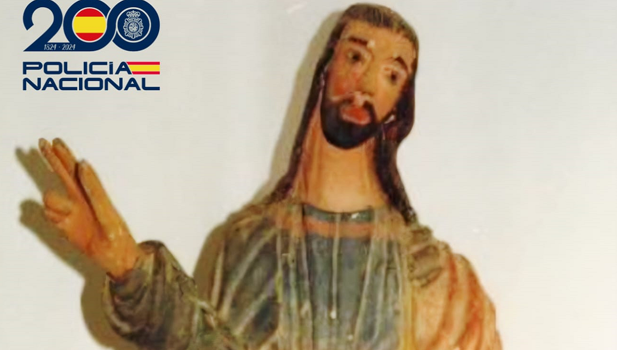 Recuperada en Arévalo una talla del Salvador del siglo XVII de alto valor eclesiástico