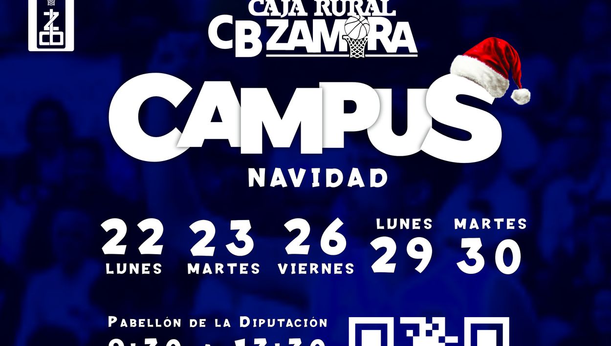 Abiertas las inscripciones para el Campus de Navidad de Caja Rural Zamora y Caja Rural CB Zamora