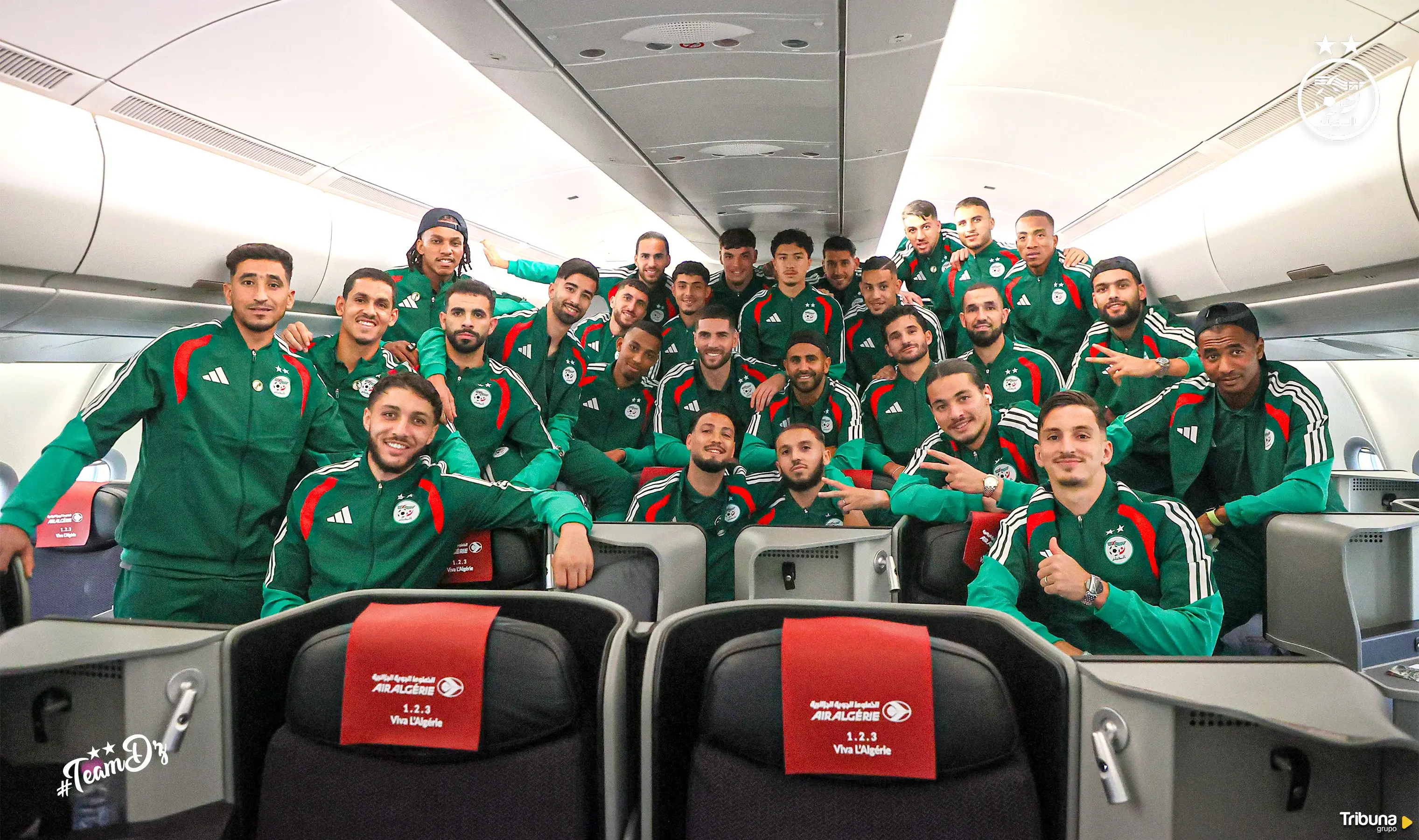 Selección de Argelia. Foto: Équipe d'Algérie de football