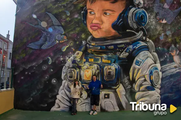 ICAL. Raquel Moledo y Sergio Canga dan visibilidad al pequeño Darío y la asociación ‘Por dos pulgares de nada’ en La Pola de Gordón (León)