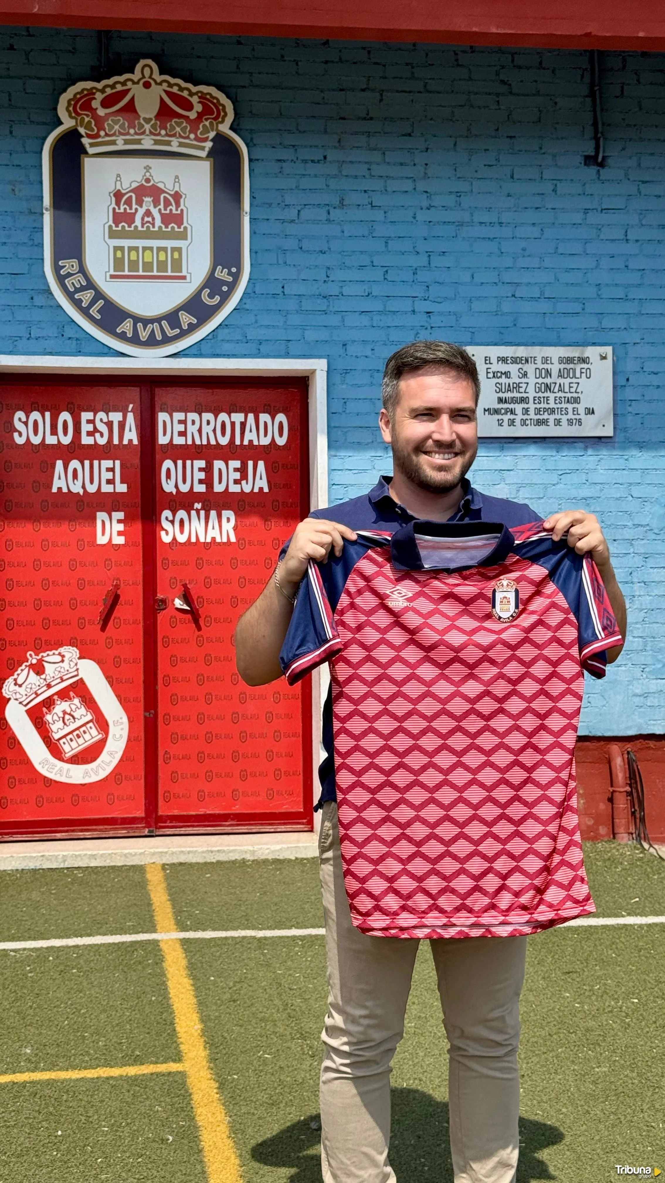 Jorge Calvo, entrenador del Real Ávila