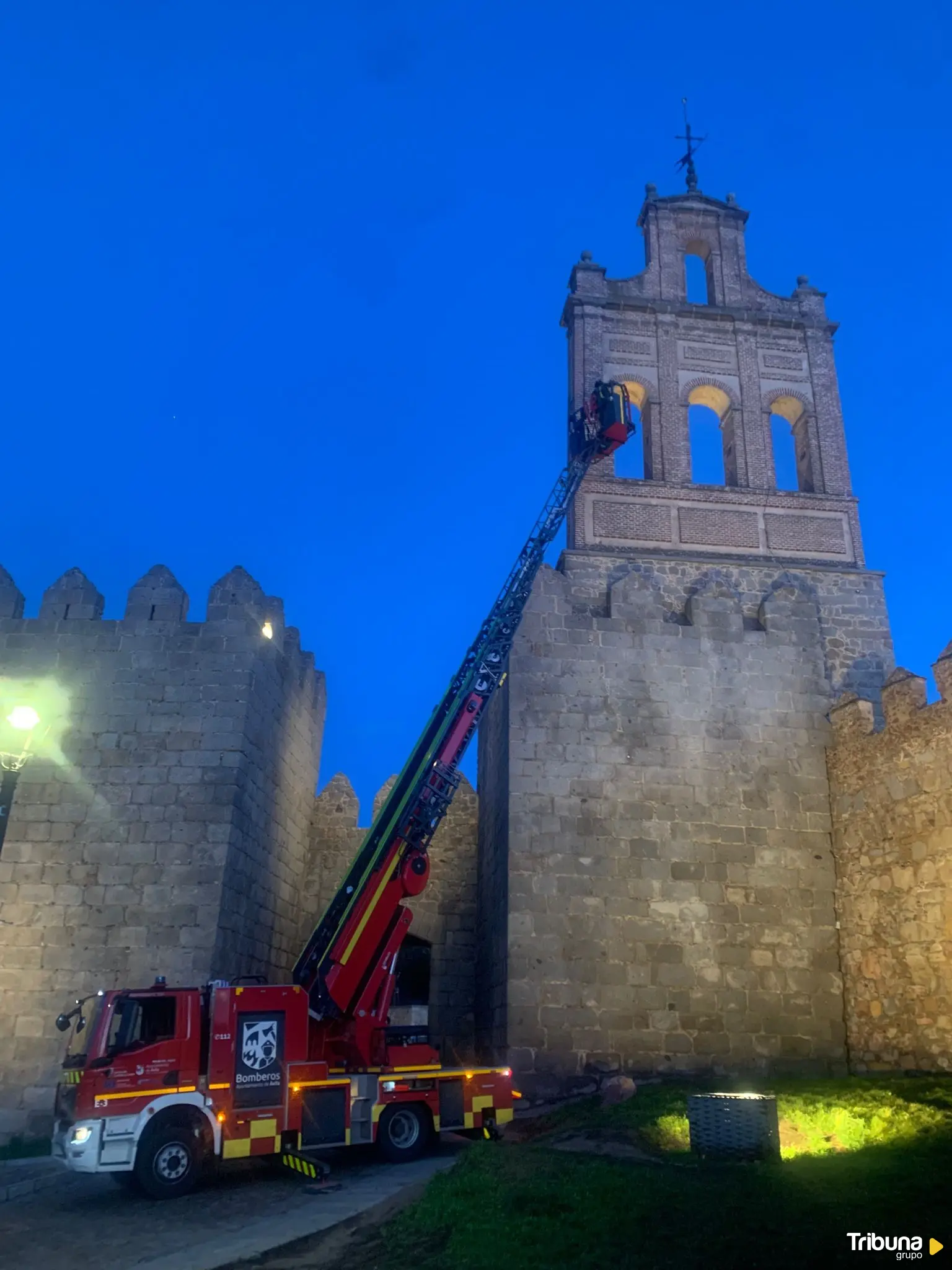 Foto: @EmergenciaAvila