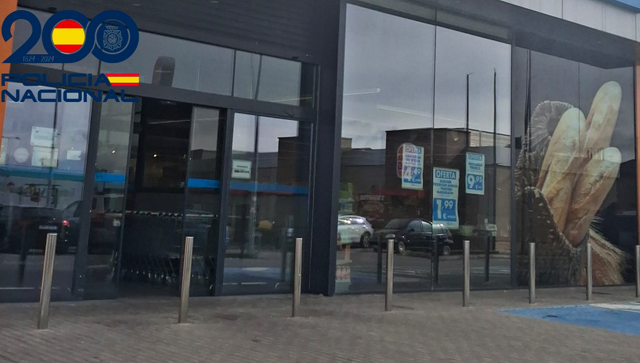 Dos detenidos por varios delitos de hurto en supermercados de Ávila