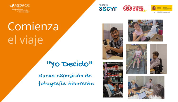 'Yo decido', una exposición en Salamanca que visibiliza a las personas con parálisis cerebral