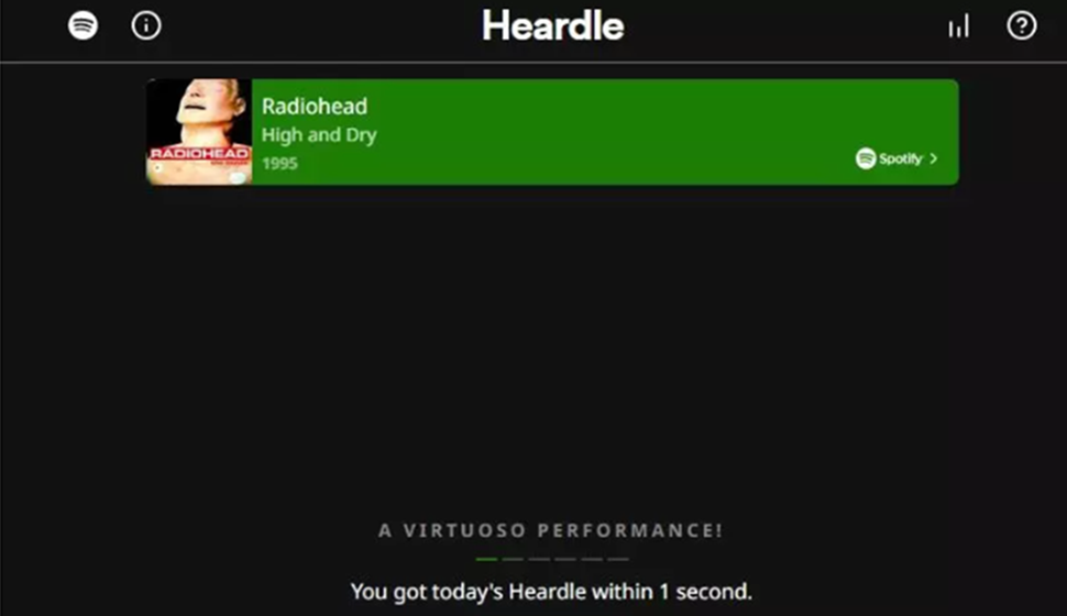 Nueva herramienta en Spotify: Heardle, un trivial para hacer descubrimientos musicales