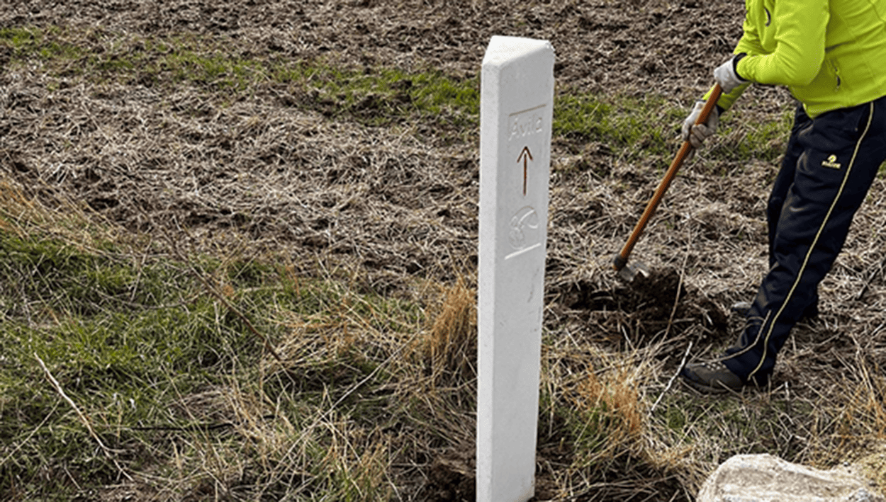 La Ruta Teresiana luce de nuevo con la renovación de la señalética en Ávila y Salamanca 