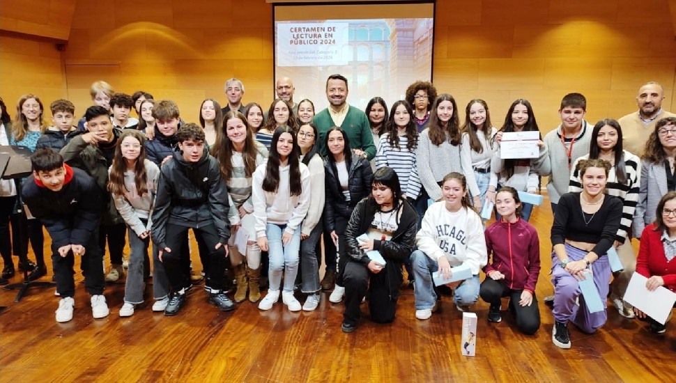 El colegio 'El Peñascal' y el instituto 'La Albuera', al Certamen de Lectura en Público de Castilla y León