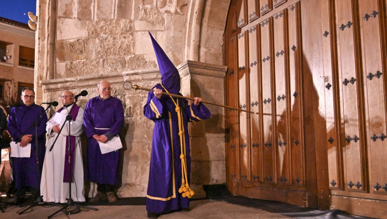 Los sonidos de la traición de Judas en Palencia, el tararú y el gallardete