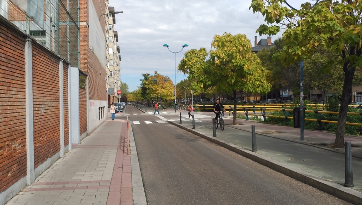 Herido al ser atropellado por un patinete eléctrico en Valladolid