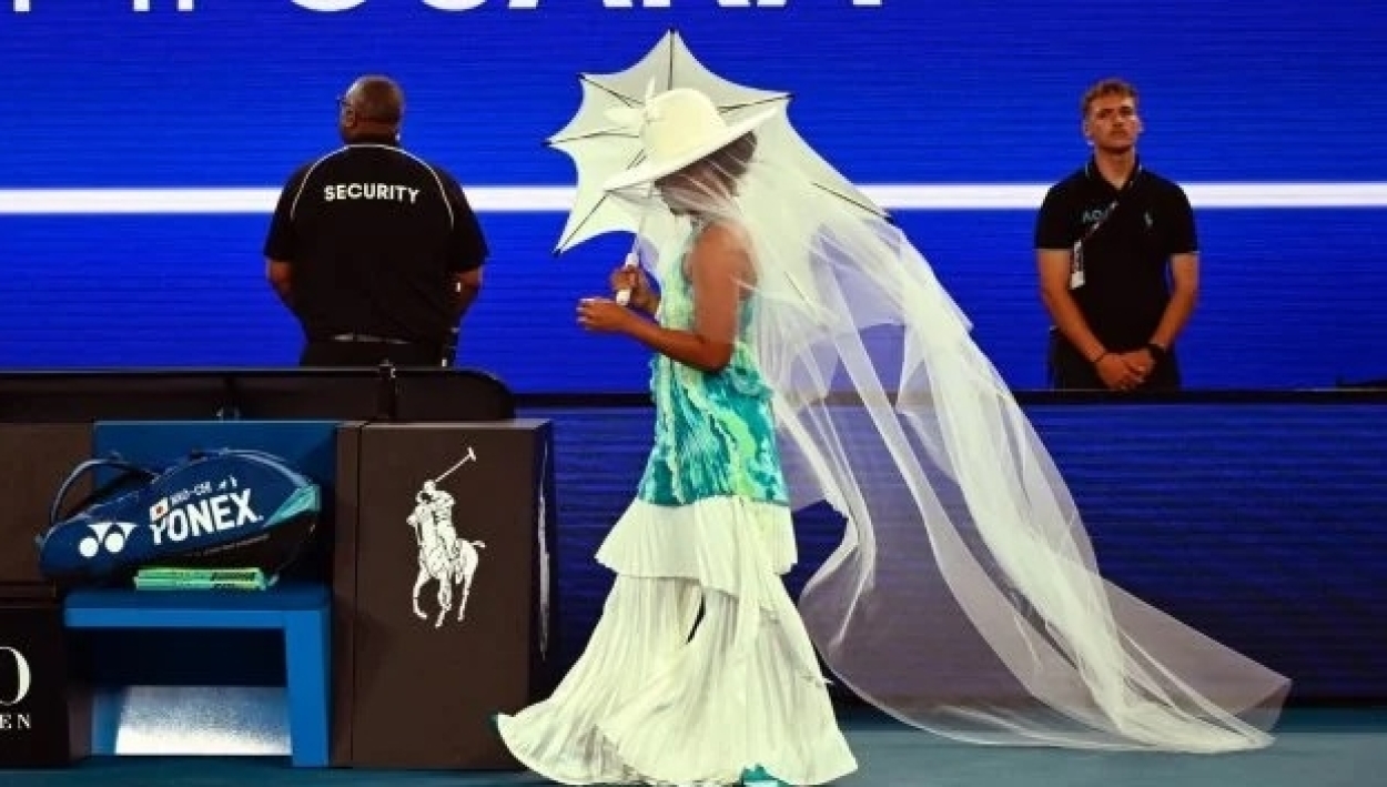 El sorprendente outfit de Naomi Osaka en su debut en el Open de Australia
