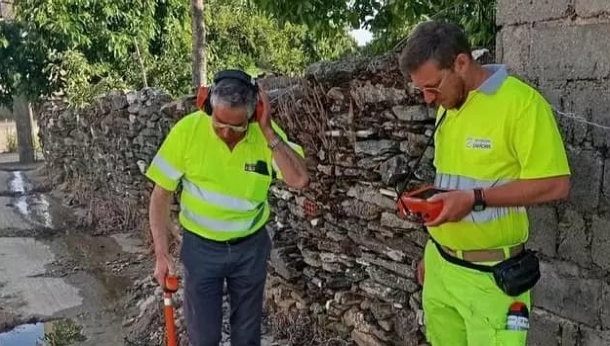 El servicio de geófono ahorra 3.700 metros cúbicos de agua al día tras detectar 371 fugas este año en Zamora