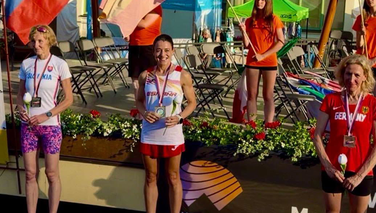 La salmantina Verónica Sánchez, una campeona del mundo que no entiende de límites en la montaña