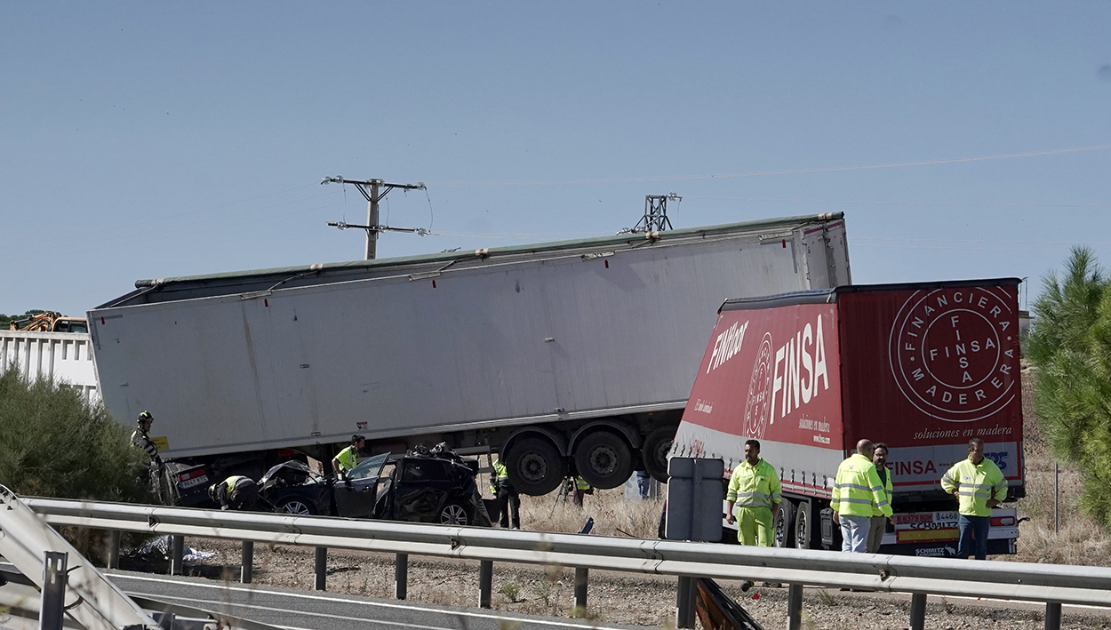 En libertad el camionero detenido por el accidente mortal de la A-62