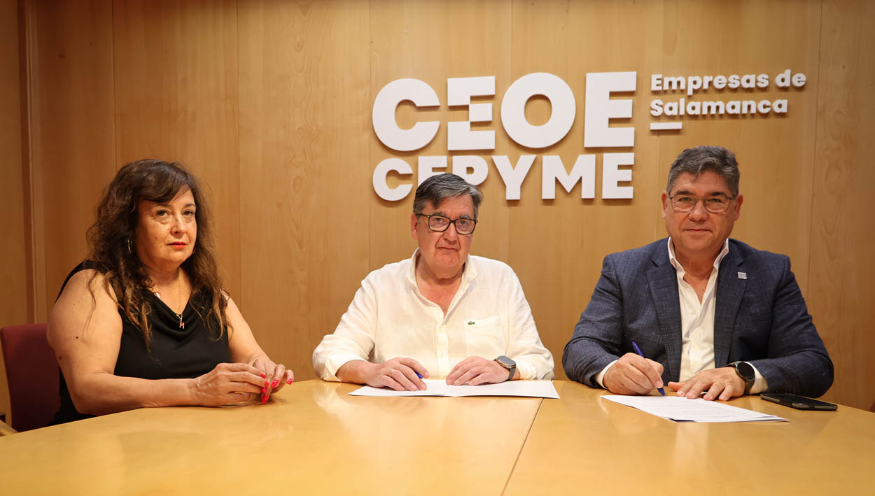 La asociación Impulsa Villares se integra en CEOE CEPYME Salamanca