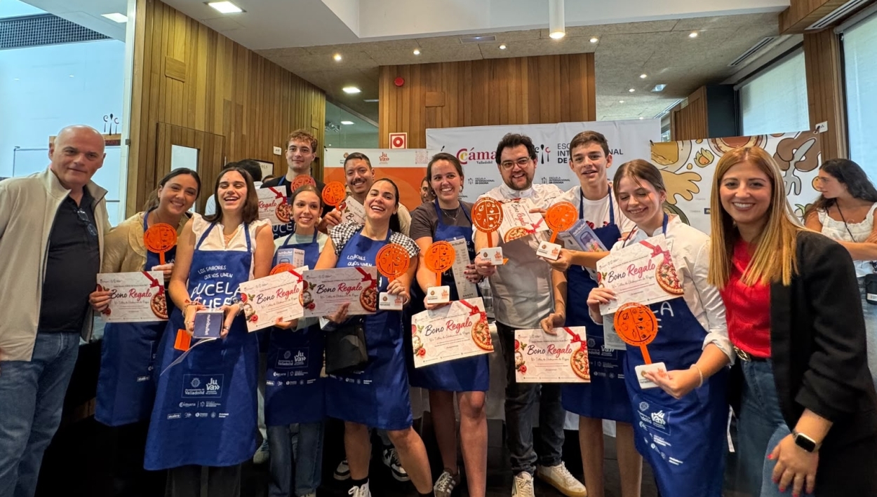 Seis países, 60 jóvenes y una hora para cocinar: así ha sido Pucela Chef