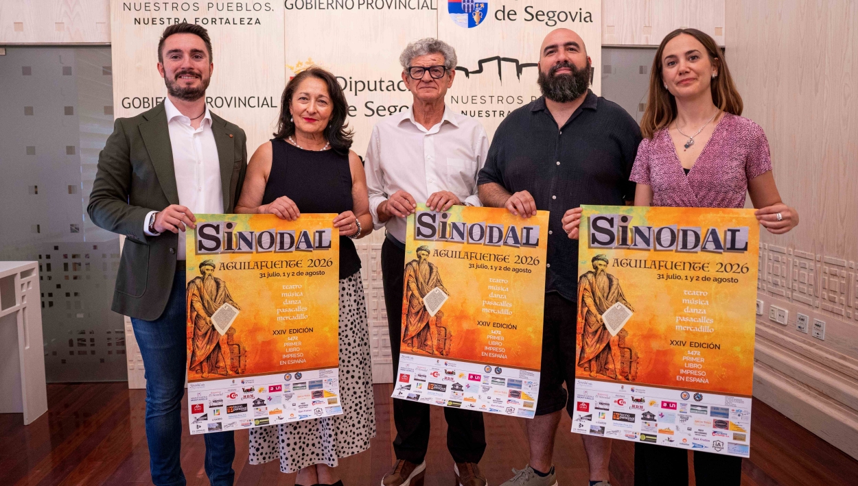 El 'Sinodal de Aguilafuente' recrea el Sínodo de 1472 y el origen del primer libro impreso en España