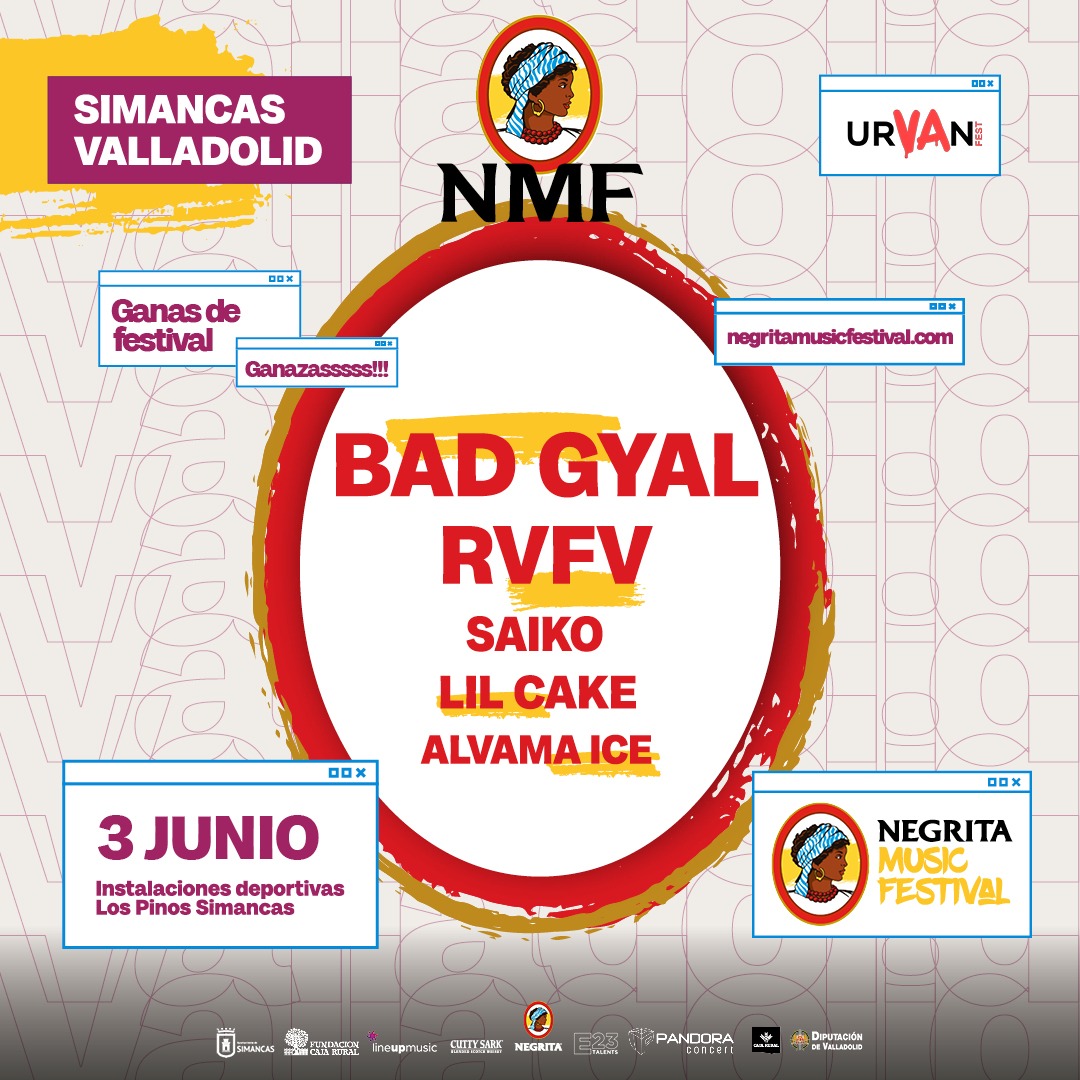 Bad Gyal, RVFV, Saiko, Lil Cake y Alvama Ice actuarán en Simancas a través  del Negrita Music Festival - Tribuna de Valladolid.